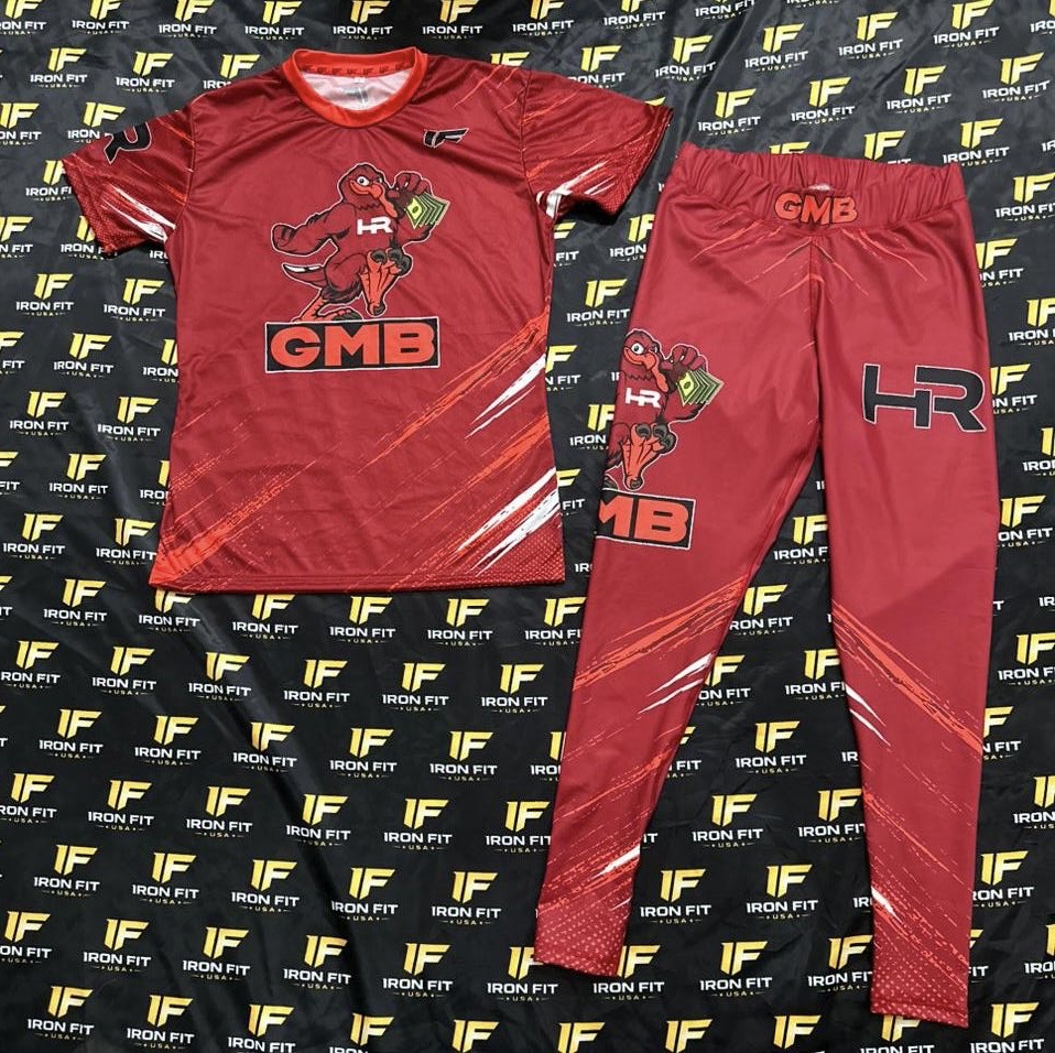 GMB — Sublimated tee and legging sets