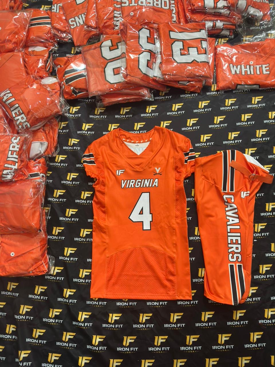Virginia Cavaliers — Full roster jersey and pant order, individually bagged