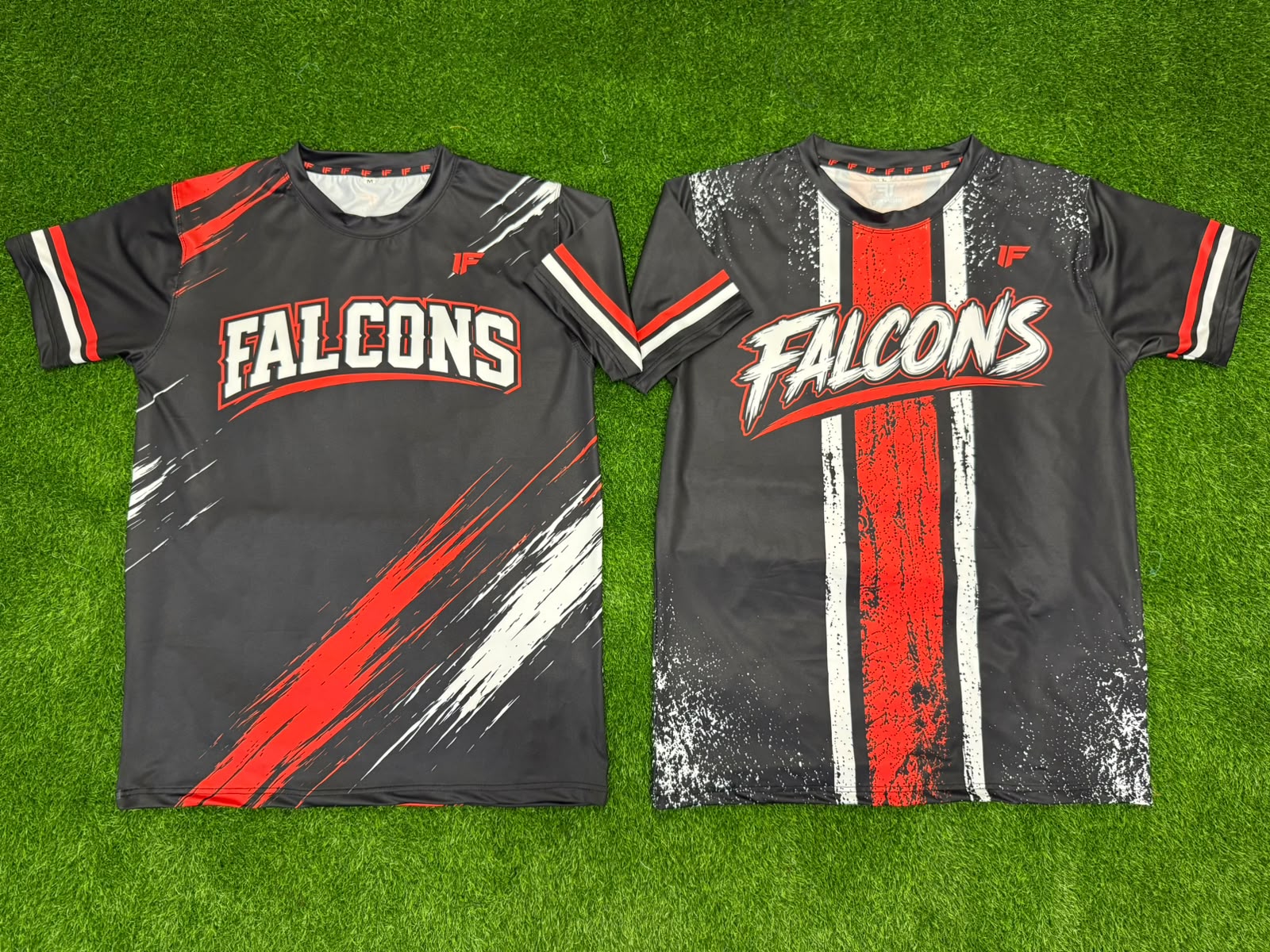 Falcons — Sublimated team shooting tees